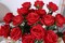 10Pcs Artificial Roses Flowers, Realistic Blossom Roses, Real Touch Silk Rose, Single Fake Flower Long Stem Bouquets for Home Wedding Party Decoration